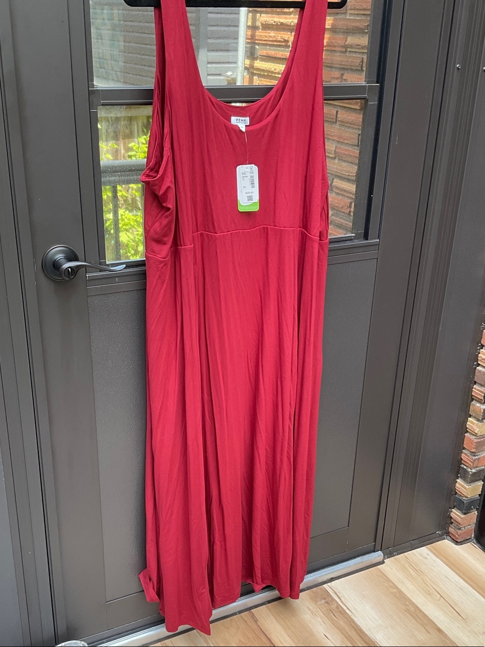 Penningtons Red Sleeveless Maxi Dress